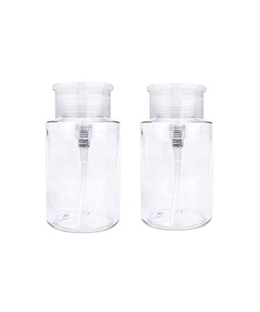 Beaupretty make-up removered bottle of pump pumping bottle Press liquid pump pout for cosmetic nail polish remover 2 pieces
