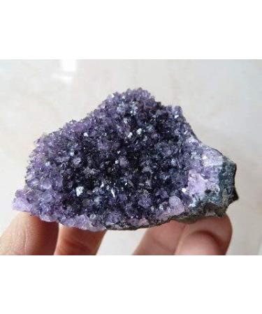 Uruguay Natural Amethyst Flower Quartz Crystal GEODE Cluster 102g ningxiao - Buy Online on GoSupps.com
