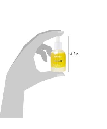 AROMATICA Organic Golden Jojoba Oil 30ml - EWG Verified Certified for Body Skin Hair Care | Hydrate & Protect Skin - Buy Online on GoSupps.com