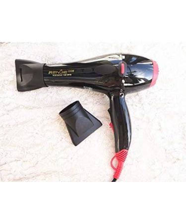 2PCS Non-Universal Black Plastic Salon Hair Dryer Nozzle Replacement Narrow Concentrator Special Hairdressing Styling Tool Fit for Outer Diameter - Buy Online on GoSupps.com