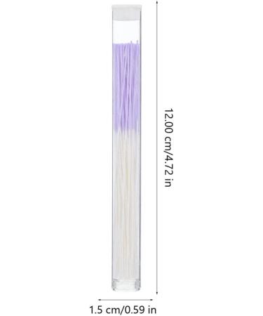 Healifty Earloch Cleaner - 180 One-Way Ear Care Tools for Piercing Aftercare | Violet | Perfect for Women & Men - Buy Online on GoSupps.com