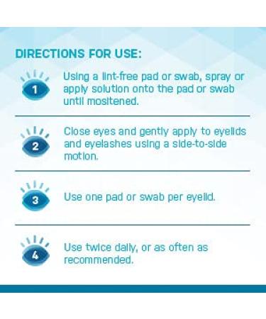 Zenoptiq Hypochlorous Acid Eyelid and Eyelash Cleansing Gel - 2 oz Gentle Hygiene Solution - Buy Online on GoSupps.com