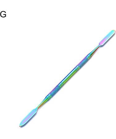 Nail Cleaning Tool Multifunctional Professional Lightweight Gel Polish Remover Stainless Steel Cuticle Pusher Nail Art Tools G - Buy Online on GoSupps.com