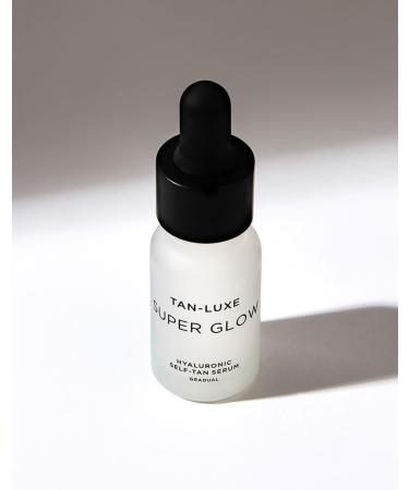 TAN-LUXE SUPER GLOW 10ml Bauble Daily Gradual Self Tanning Skincare Enriched with Superfoods to Brighten and Nourish Skin Cruelty Free & Vegan - Buy Online on GoSupps.com