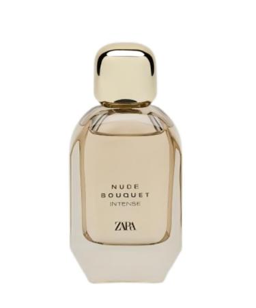 Zara Nude Bouquet Intense Women's Perfume Parfum 100ml (3.04 fl oz) Delicate Floral Bouquet with Bergamot Peach Iris & Vanilla Fresh Elegant & Long-Lasting Scent - Buy Online on GoSupps.com