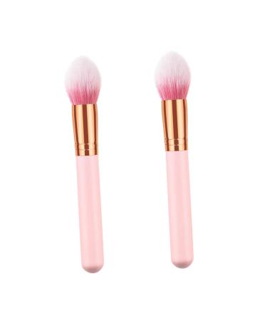 Healeved 2pcs Powder Brush Face Brush Makeup Brush Makeup Brush for Woman Powder Makeup Brush Wooden