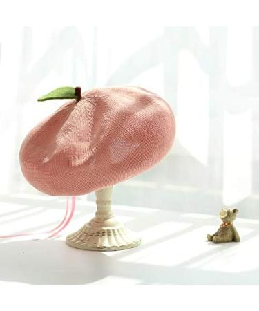 YRPNDP Peach French Beret Hat for Women - Stylish Accessory for Chic Looks - Buy Online on GoSupps.com