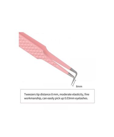 Silver 90 Degree Volume Eyelash Extension Tweezers for Mega Volume & Classic Lash Techniques - Buy Online on GoSupps.com