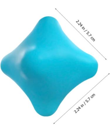 Fomiyes Neck Massage Ball - Silicone Myofascial Release & Muscle Node Massage Gauge | Handheld Fitness Massage Tool | International Shipping Available - Buy Online on GoSupps.com