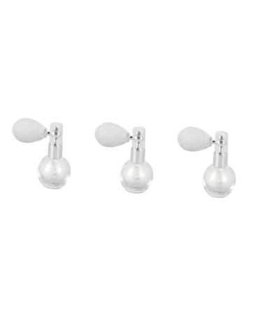 DOITOOL Glitter Powder Spray 3pcs Highlighter Spray Bottles Body Powder Spray Perfume Bottle Loose Powder Makeup Sprayer 1 count (Pack of 1) As Shownx3pcs