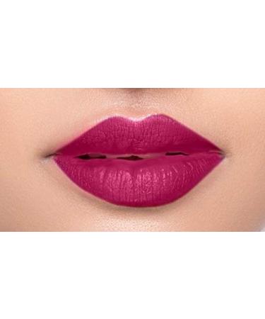 Beauty Made Easy: Vegan Matte Lipstick with Shea Butter - Mighty Matte Cerise | Plastic-Free Hydration - Buy Online on GoSupps.com