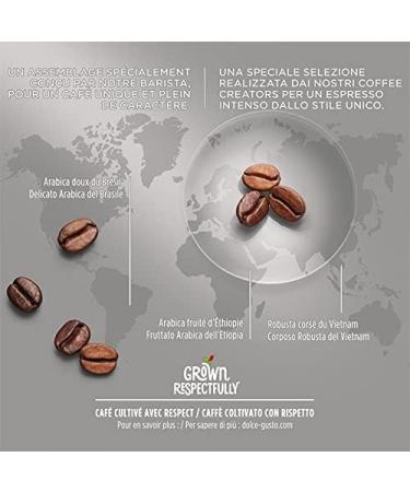 DOLCE GUSTO - Nescaf Espresso Barista Extra Crema Capsules 16 Capsules - Pack of 3 - Sold in Packs - Buy Online on GoSupps.com