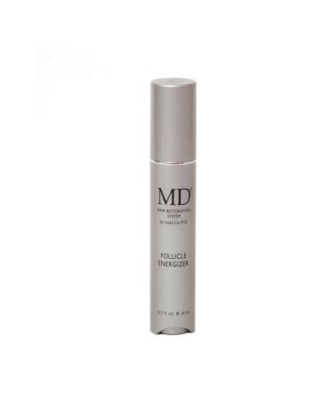 MD Factor Natural Hair Growth Serum | Follicle Energizer Serum - Prevents Thinning Hair & Hair Loss By Stimulating Hair Follicles To Produce Thicker Fuller Hair (30-Day Supply Per Tube) 0.5 fl oz