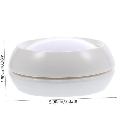 FOYTOKI 1 Set Powder Box Empty Powder Case Powder Puffs Empty Reusable Loose Powder Compact Container - Buy Online on GoSupps.com