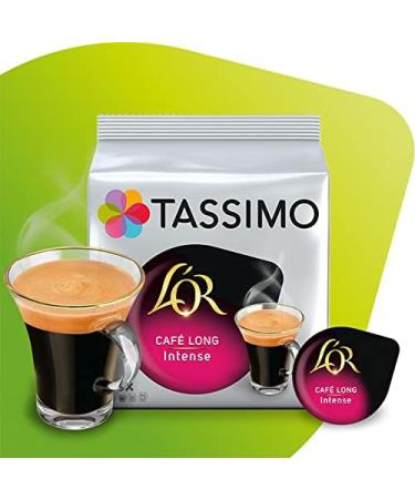 L'Or - Long Coffee - Intense - 16 Rigid Pods 128g - Buy Online on GoSupps.com