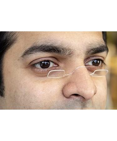 Glen's Mini Reading Glasses +3.0 | Military Pack of 3 Non-Slip Armless Emergency Glasses for Men & Women | Pocket-Sized Reading Glasses in Multiple Strengths - Buy Online on GoSupps.com