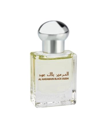 Al Haramain Black Oudh - Oriental Perfume Oil 15 ml - 2 Pack - Buy Online on GoSupps.com