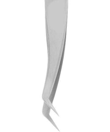 Precision Stainless Steel Tweezers - Slant Tip for Eyelash Plant Grafting & Hair Removal | International Shipping Available - Buy Online on GoSupps.com