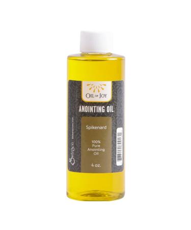 Anointing Oil for Prayers Spikenard 4oz Altar Size Anointing Oil for Prayer and Devotion Personal and Church Supply