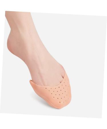 Healifty Invisible Toe Sleeve Forefoot Pads for Women - 6 Pairs, Comfortable Shoe Inserts for Heels, Professional Toe Protector Guards - Assorted Colors (9x7cm, Pack of 3) - Buy Online on GoSupps.com