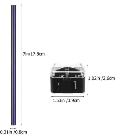 Beatifufu 1 Set Tattoos Positioning Pen Portable Eyebrow Pencils Blue Plastic Beauty Salon Pen Wood - Buy Online on GoSupps.com