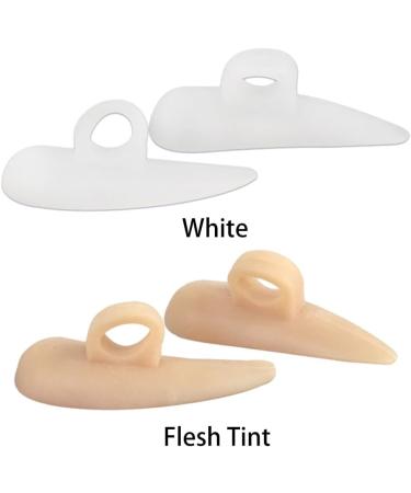 Sivono Hammer Toe Cushions - 6 Pairs Soft & Washable Comfort for Claw Toes Corns & Arthritis Relief (White) - Buy Online on GoSupps.com