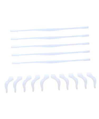 Doitool 5 sets sports accessories Sports sunglasses for men's sports headband anti-glasses-ear bracket men's training suits sets glasses accessories anti-glasses accessories m As shown