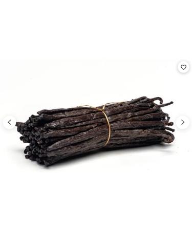 Grade A Bourbon Vanilla Bean Pods x10 - Premium Quality, Extra Large 16cm+, Vegan, Non-GMO - Recyclable Pouch - Buy Online on GoSupps.com