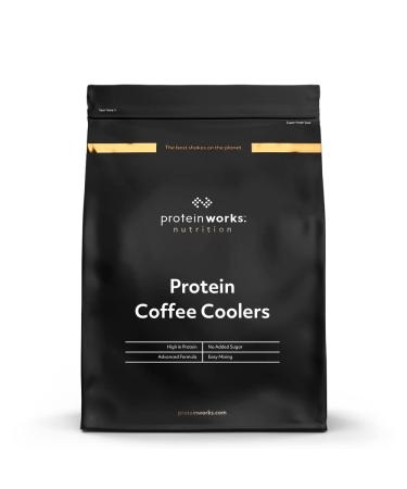 Protein Works - Protein Coffee Coolers | 22g Protein 120mg Caffeine | Coffee Flavoured Protein Shake | Protein Coffee Powder | 33 Servings | Matcha Latte | 1kg Matcha Latte 1 kg (Pack of 1)