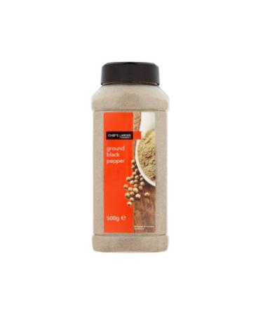 Chef's Larder Ground Black Pepper 500g x 6