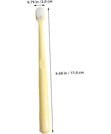 Collbath 6-Set Children's Toothbrushes & Manual Travel Toothbrushes for Adults | Small Head Design for Kids & Toddlers - Best Tooth Cleaning Tools - Buy Online on GoSupps.com