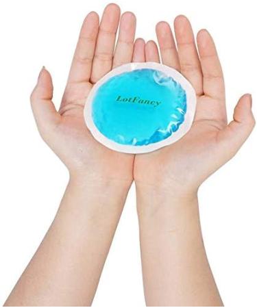 Lotfancy Cold Warm Compress - Reusable Ice Cream Bag Gel Cool Pads (6er Set) for Jaw Pain Wisdom Teeth Relief & Headache | International Shipping - Buy Online on GoSupps.com