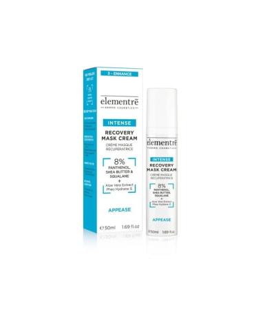 Elementre Recovery Mask Cream - 8% Panth nol beurre de karit squalane Recovery Mask Cream 50ml
