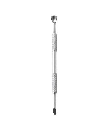 Stain Steel Durable Safe Fingernails Toenails Cuticle Pusher Double-end(A)