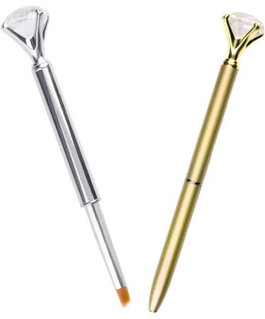 Beaupretty Stripes Set nail decoration brush nail nail brush nail nail painting brush nail brush nail drawng brush kit de manicura liner Para U as 19.5*10cm Golden - Buy Online on GoSupps.com