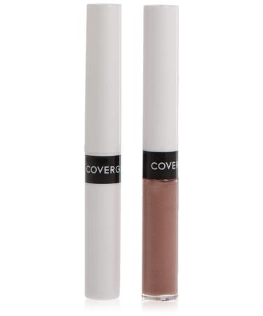 COVERGIRL Outlast All-Day Lip Color with Topcoat  Lipstick  22 Fl Oz  Pack of 1  Moisturizing Lipstick  Long Lasting Lipstick  Red Lipstick  Color That Lasts  All-Day Wear MEDIUM WARM