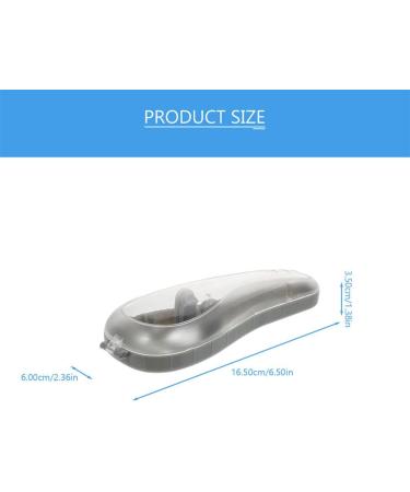 Beaupretty Razor Storage Box - 2 STK Travel Protection Envelope for Universal Razors - Plastic Fall Storage Solution - Buy Online on GoSupps.com