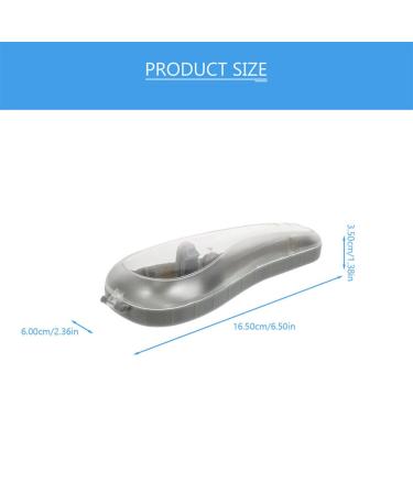 Beaupretty 2 Pcs Razor Storage Box - Portable Shaver Case & Razor Holder for Travel | Perfect Razor Heads Cover & Storage Solution - Buy Online on GoSupps.com