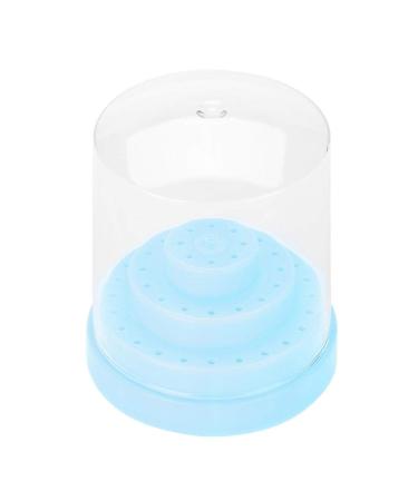 Nail Drill Holder 48 Holes - Blue Nail Art Plastic Stand Organizer for Drill Bits - International Shipping Available - Buy Online on GoSupps.com
