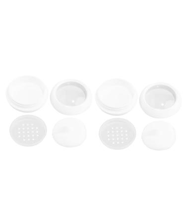 MAGICLULU 2 Ensembles Bo te de poudre r cipient d' chantillon vide Conteneur en vrac vide sous-conteneurs conteneur de poudre bijoux Boite d'emballage Compact