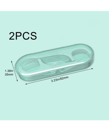 Wudaizhi Floss Toothpick Set - 2 Boxes of Dental Picks Mouth Cleaning Tools & Storage Case for Family Travel - Buy Online on GoSupps.com