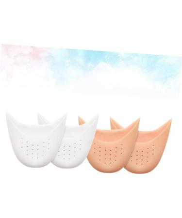 Anneome 2 Pairs Silicone Gel Block Heel Toe Enhancers for Women - Dressy Pointed Toe Inserts & Protectors - Buy Online on GoSupps.com