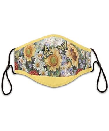 Lena Liu Floral Splendor Adjustable Face Mask Set with an Inside Pocket That Fits A PM 2.5 Activated Carbon Filter - Buy Online on GoSupps.com