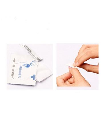 100Pcs UV Gel Cleanser Pads for Easy Nail Polish Removal - Nail Art Gel Lacquer Cleaner for Clear Nails Care - Buy Online on GoSupps.com