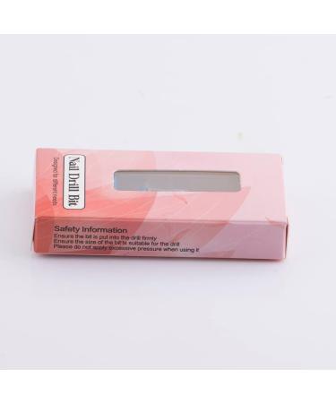 BNG 5-in-1 Carbide Nail Drill Bit | Fast Acrylic & Hard Gel Removal | Tungsten Steel | 3/32 Electric Nail Drill Bits | Manicure Pedicure Tool | Medium Silver - Buy Online on GoSupps.com