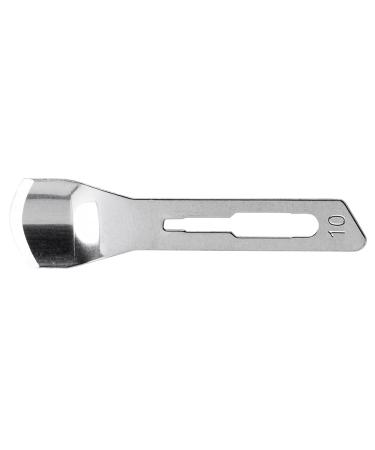 10 pcs No.10 hollow chisel blades foot care blades Kosmetex 10 pcs No.10