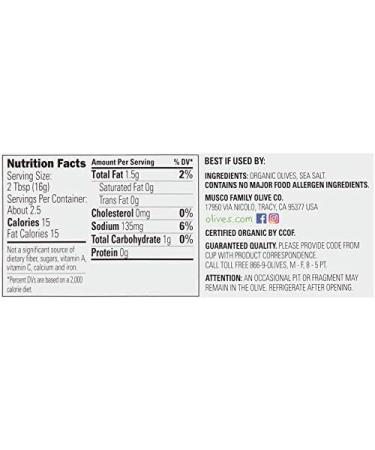 Pearls Organic Sliced Ripe Black Olives 24 Cups Organic Sliced Black Olives - Buy Online on GoSupps.com