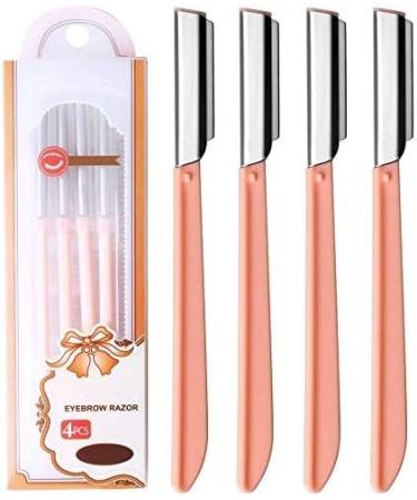 4 Pcs Eyebrow Razors Shaper Shavers for Women & Men - Facial Hair Removers & Grooming Tool - Buy Online on GoSupps.com