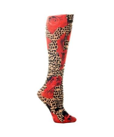 Red Moby Celeste-Stein-CMPSQ-1801 Womens 8-15 mmHg Compression Sock - Queen - Marla Red