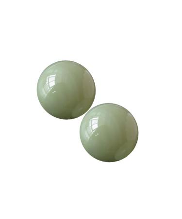 Partykindom 1 piece of hand balls train chinese health balls bicycle flags massage ball balls on the wrist health wrist balls gymnasium ball green and white jade massage beam